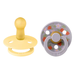 2 sucettes rondes Strawberries and Cream Bibs 0-6 mois – Bibs
