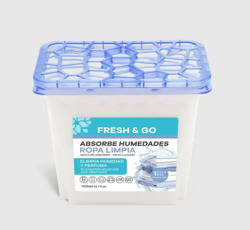Absorbeur d'humidité Fresh & Go parfum coton 700 ml Absorbeur d'humidité Fresh & Go parfum coton 700 ml – Fresh & Go