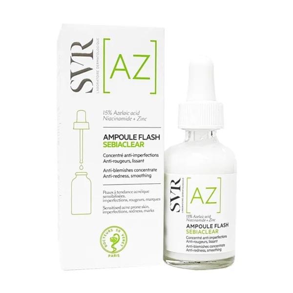 Ampoule Flash Sebiaclear AZ SVR 30 ml – accessoires