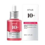 Flacon de 30 ml du sérum Anua Niacinamide 10% + TXA 4% Dark Spot Correcting