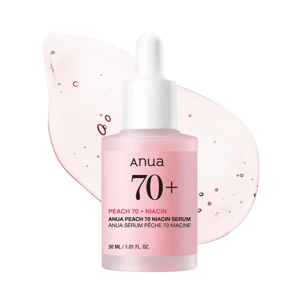 Anua Peach 70 Niacin Serum 30 ml Sérum Peach 70 Niacin Anua, flacon de 30 ml