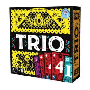 Asmodee Trio jeu de cartes de déduction et de mémoire – Asmodee
