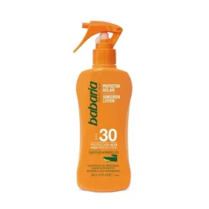 بخاخ واقي الشمس Babaria Aloe SPF 30 200 مل