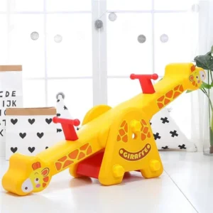 Balançoire girafe réglable sur 2 niveaux