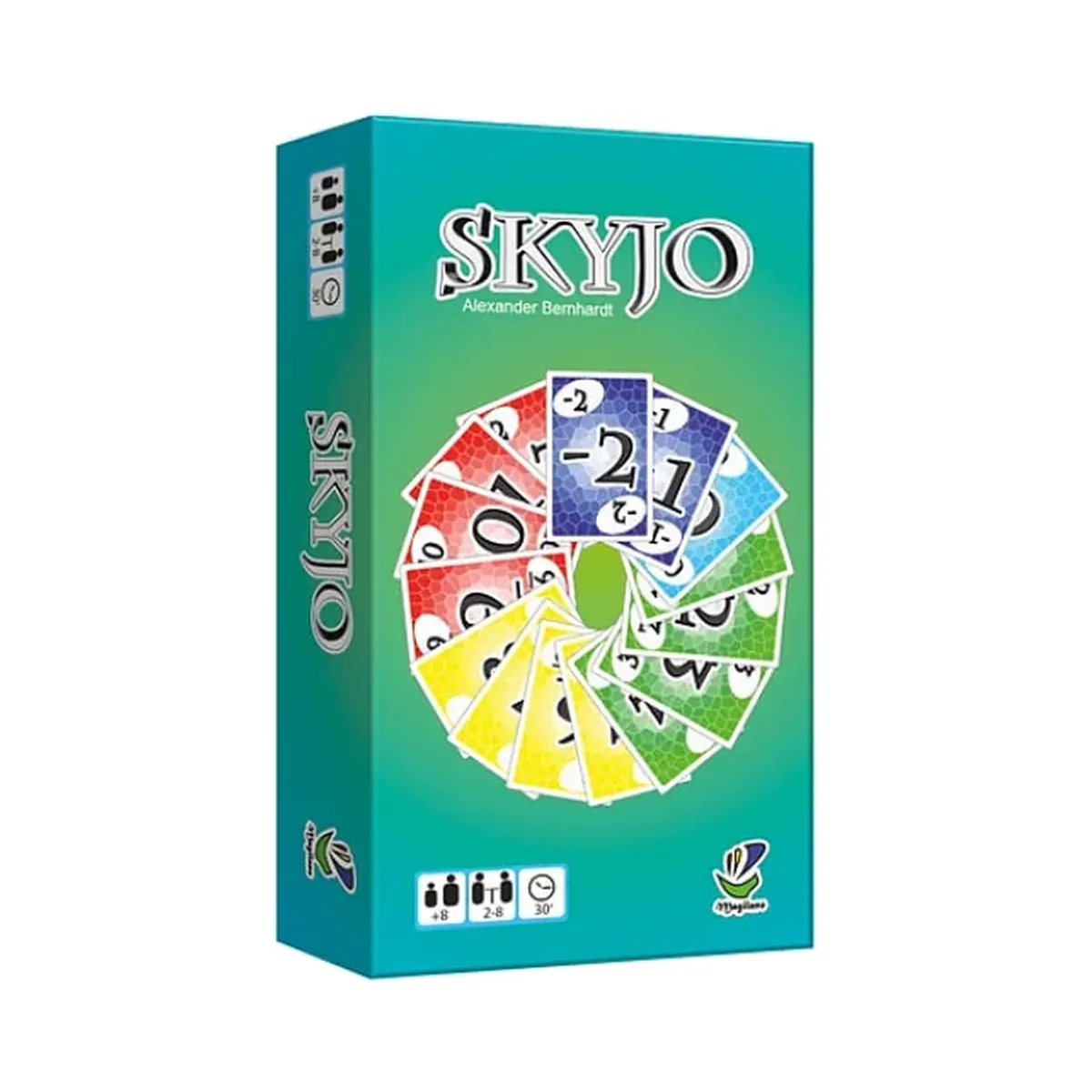 Blackrock Games Skyjo, jeu de cartes familial (150 cartes) لعبة الورق Skyjo من Blackrock Games للعائلة (150 ورقة) – Blackrock Games