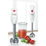 Bosch CleverMixx MSM24100, mixeur plongeant 400 W, pied inox – Bosch