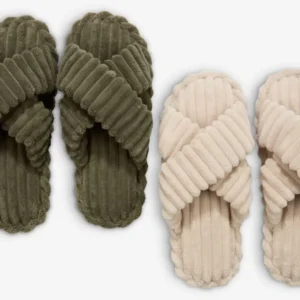 Chaussons Selja à bride croisée, pointures 35-42 – JYSK