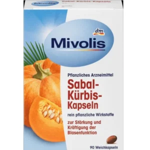 Citrouille Sabal pour la prostate Mivolis 90 gélules – Mivolis
