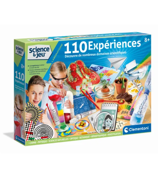 Clementoni coffret 110 expériences scientifiques Clementoni coffret 110 expériences scientifiques – Clementoni