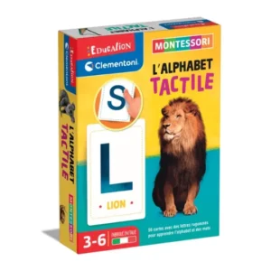 Clementoni L'alphabet tactile, inspiré de la méthode Montessori – Clementoni