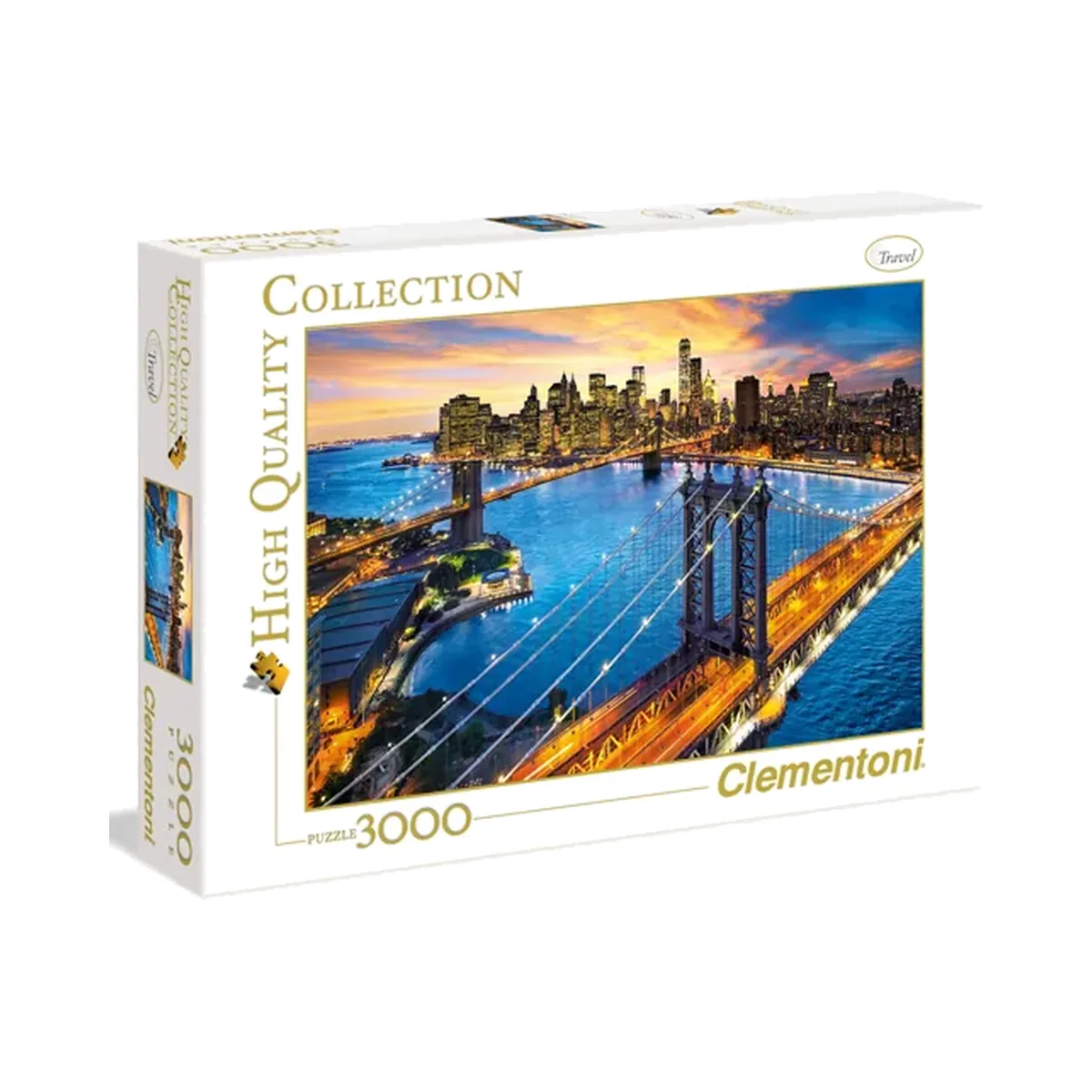 Clementoni puzzle 3000 pièces, High Quality Collection بازل Clementoni من 3000 قطعة، مجموعة High Quality Collection – Clementoni
