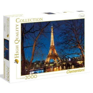 Clementoni Puzzle Paris 2000 pièces, High Quality Collection – Clementoni