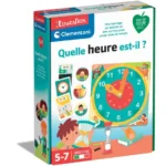 لعبة Clementoni «كم الساعة؟» لتعلّم قراءة الساعة – Clementoni