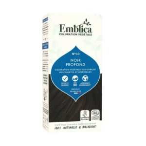 صبغة نباتية 1.0 أسود عميق Emblica 100 غ – Emblica