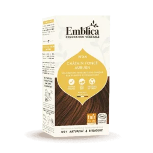 صبغة نباتية 3.0 كستنائي غامق عميق Emblica 100 غ – Emblica