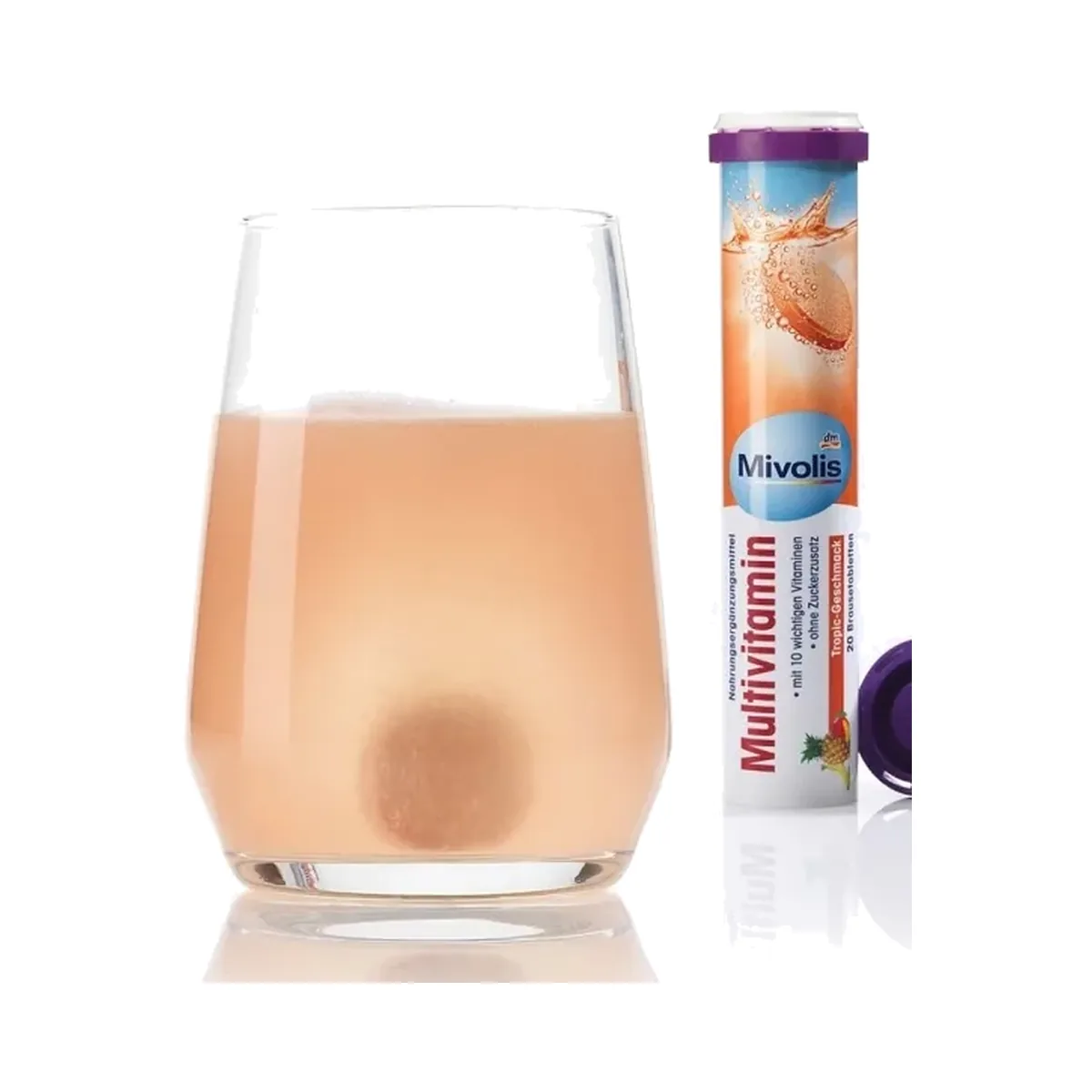Comprimés effervescents multivitamines Mivolis x20 Comprimés effervescents multivitamines Mivolis x20 – Mivolis