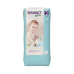 Paquet de 52 couches Bambo Nature taille 3 pour bébé de 4 à 8 kg