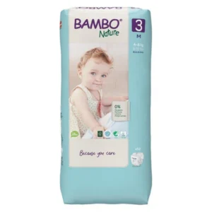 Couches Bambo Nature taille 3 (4-8 kg) 52 couches – Bambo Nature
