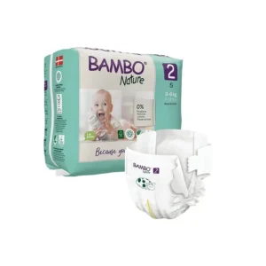 Couches bébé Bambo Nature taille 2 (3-6 kg) 30 couches – Bambo Nature
