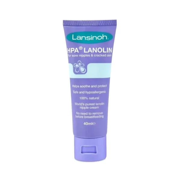 Crème à la lanoline HPA Lansinoh soin mamelons 40 ml – vue de face