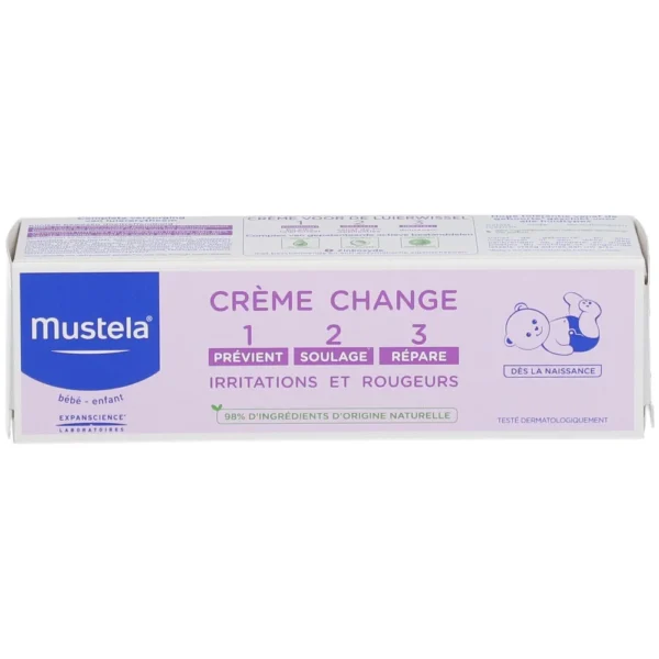 كريم تغيير الحفاضات 1 2 3 من Mustela 50 مل – العبوة