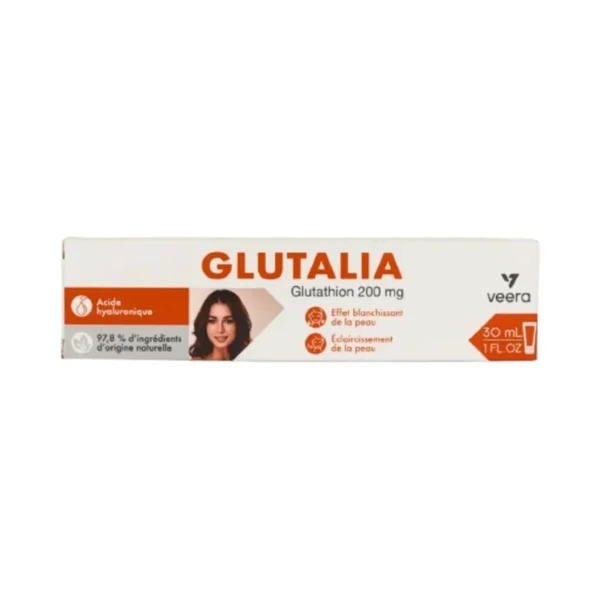 Crème Glutalia glutathion 200 mg Veera 30 ml – emballage