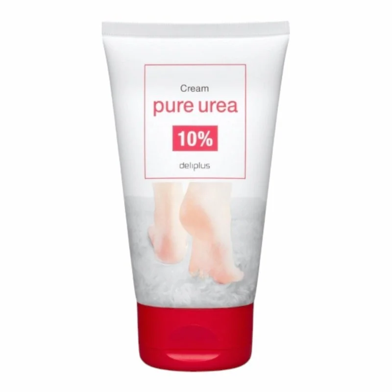 Crème pieds à l'urée pure Deliplus 125 ml أنبوب سعة 125 مل من كريم القدمين باليوريا النقية 10 % من Deliplus