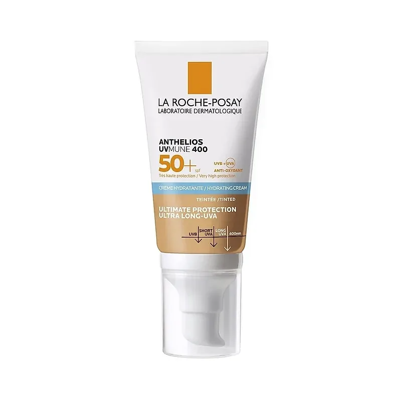 Crème solaire teintée Anthelios UVMune 400 La Roche-Posay 50 ml Crème solaire teintée Anthelios UVMune 400 50 ml