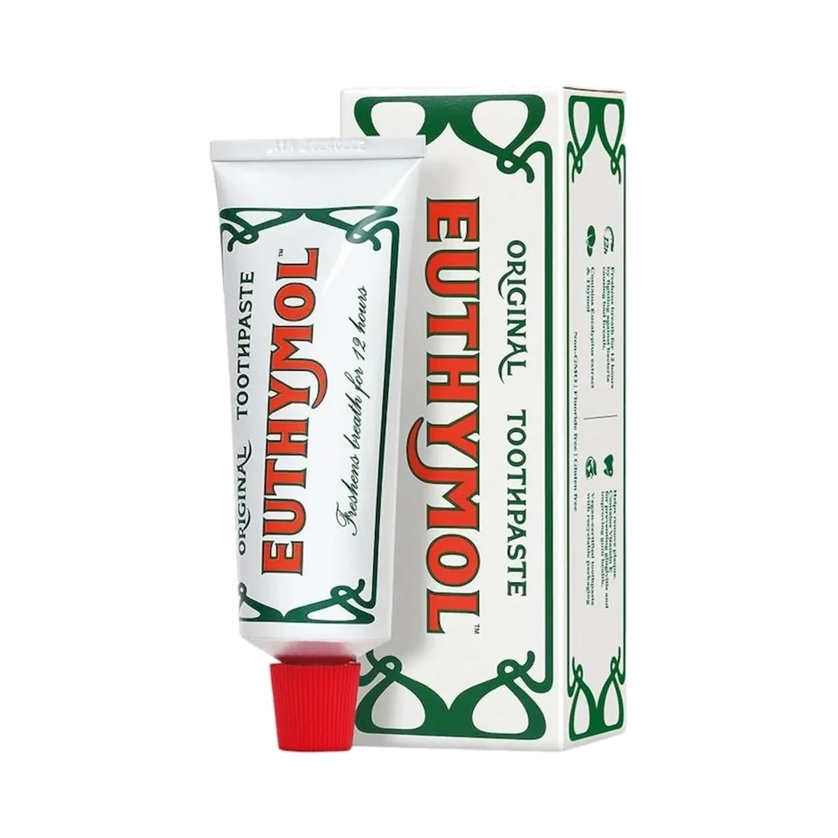 Dentifrice Original Euthymol 75 ml Tube de 75 ml du dentifrice Euthymol Original