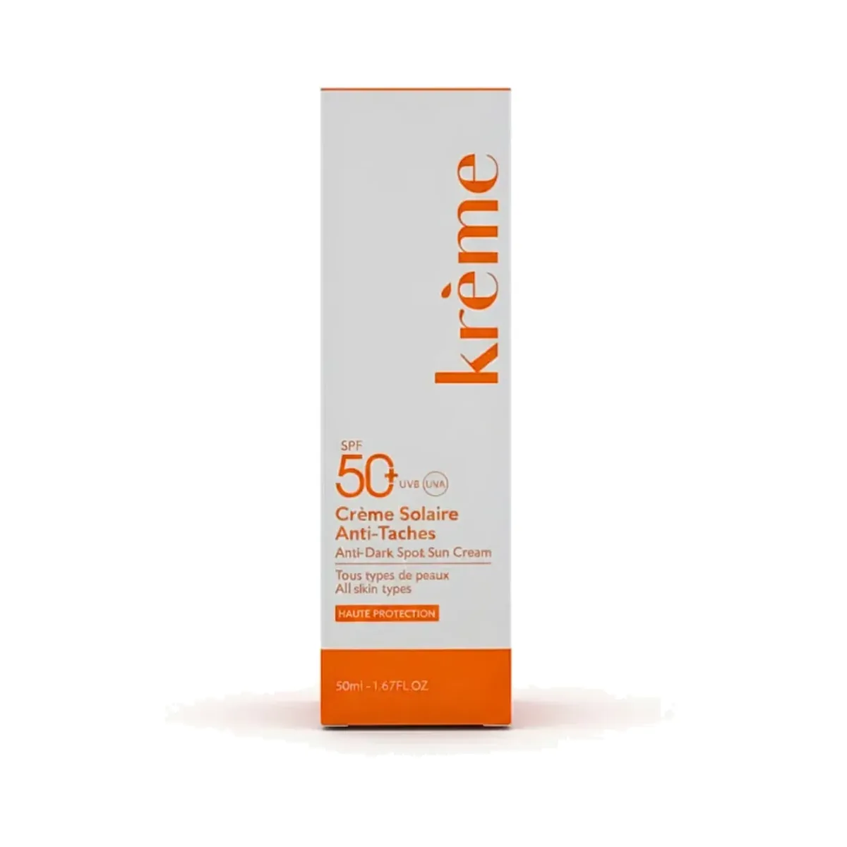 Écran solaire anti-taches SPF 50+ Kreme Ecan 40 ml Écran solaire anti-taches SPF 50+ Kreme 40 ml