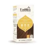 Emblica, teinture capillaire 100 % végétale 3.4, châtain foncé reflets auburn, 100 g