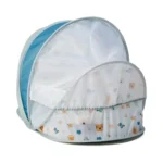 Eurekakids, lit parapluie pliable avec moustiquaire pour voyager – vue de côté