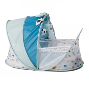 Eurekakids, lit parapluie pliable avec moustiquaire pour voyager – Eurekakids
