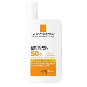 Fluide solaire invisible Anthelios UVMune 400 La Roche-Posay 50 ml – La Roche-Posay
