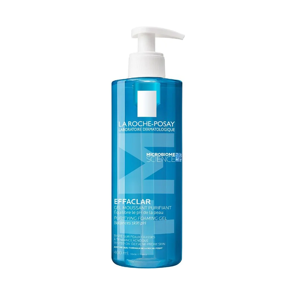 Gel moussant Effaclar La Roche-Posay 400 ml Gel moussant purifiant Effaclar La Roche-Posay, 400 ml