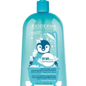 Gel moussant nettoyant doux ABCDerm Bioderma 1 L – Bioderma