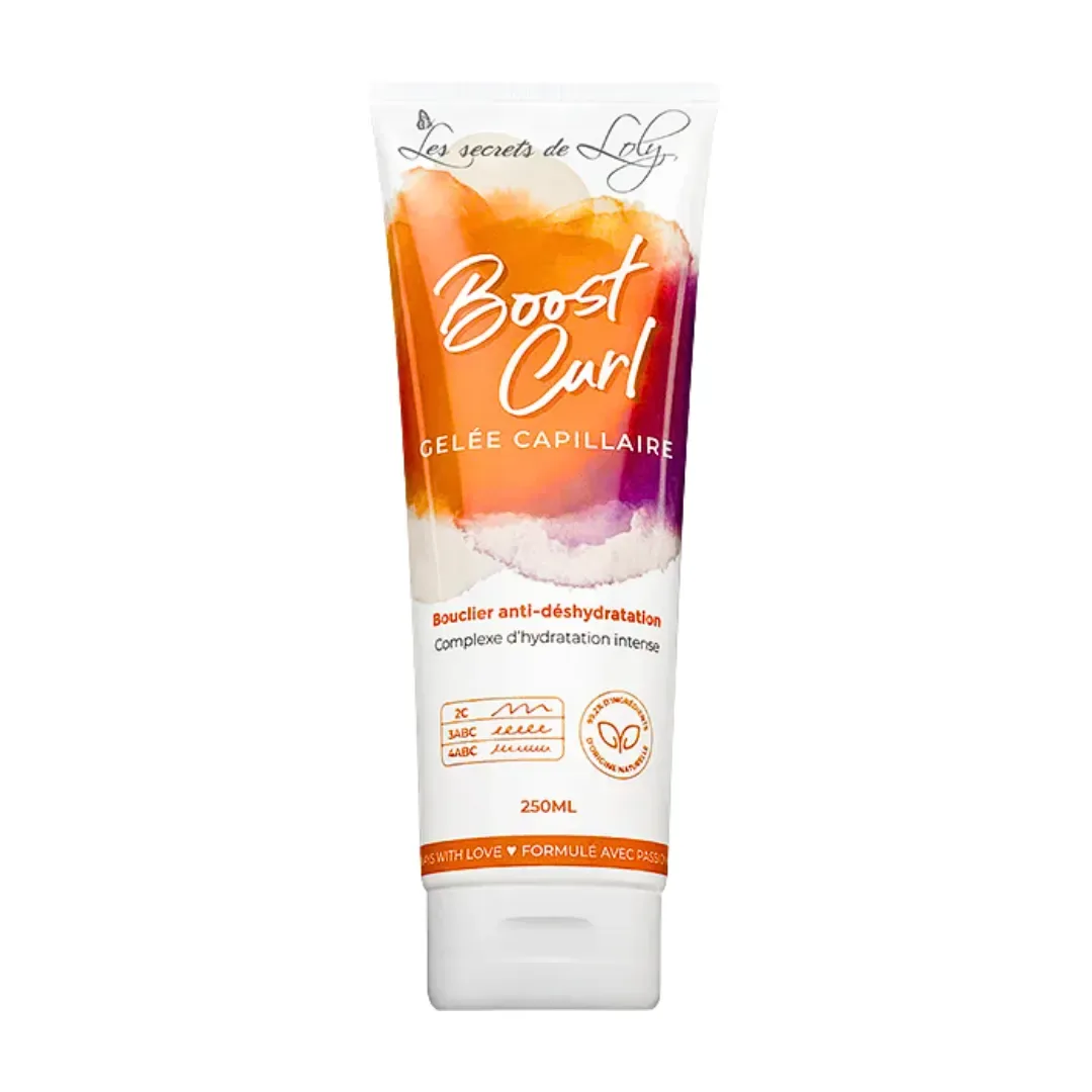 Gelée capillaire Boost Curl Les Secrets de Loly 250 ml جل الشعر Boost Curl من Les Secrets de Loly سعة 250 مل