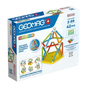 Geomag Supercolor jeu de construction magnétique 42 pièces – Geomag