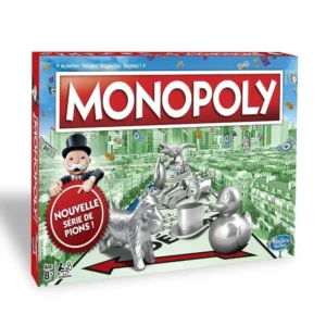 Hasbro Monopoly classique jeu de société 2 à 6 joueurs – Hasbro