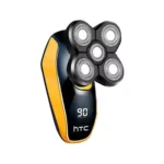 HTC, rasoir professionnel lavable et rechargeable – vue trois-quarts