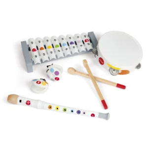Janod Set musical Confetti 4 instruments pour enfant – Janod