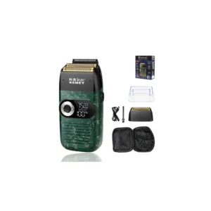 Kemei KM-2027, rasoir tondeuse rechargeable écran LED – Kemei