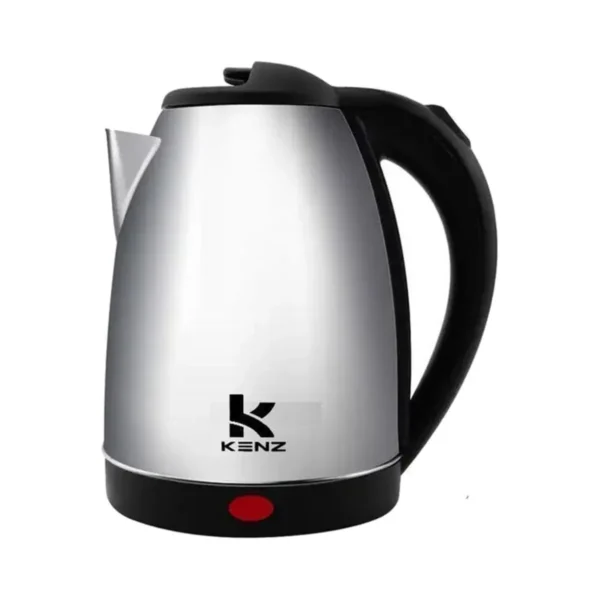 Kenz BG1500, bouilloire électrique inox 1,8 L 1500 W – vue trois-quarts