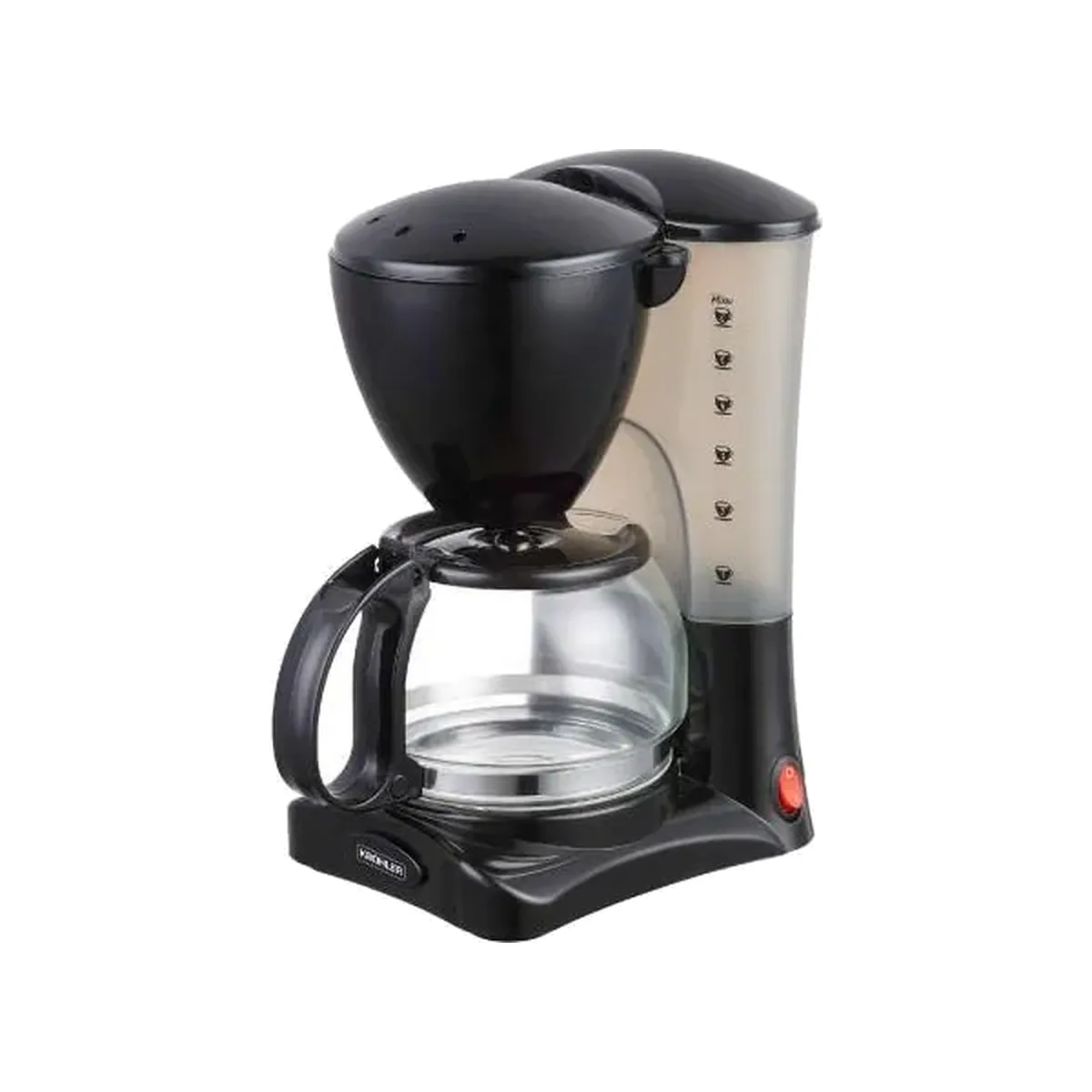 Kröhler PECM-617, cafetière filtre 6 tasses 550 W Kröhler PECM-617, cafetière filtre 6 tasses 550 W – Kröhler