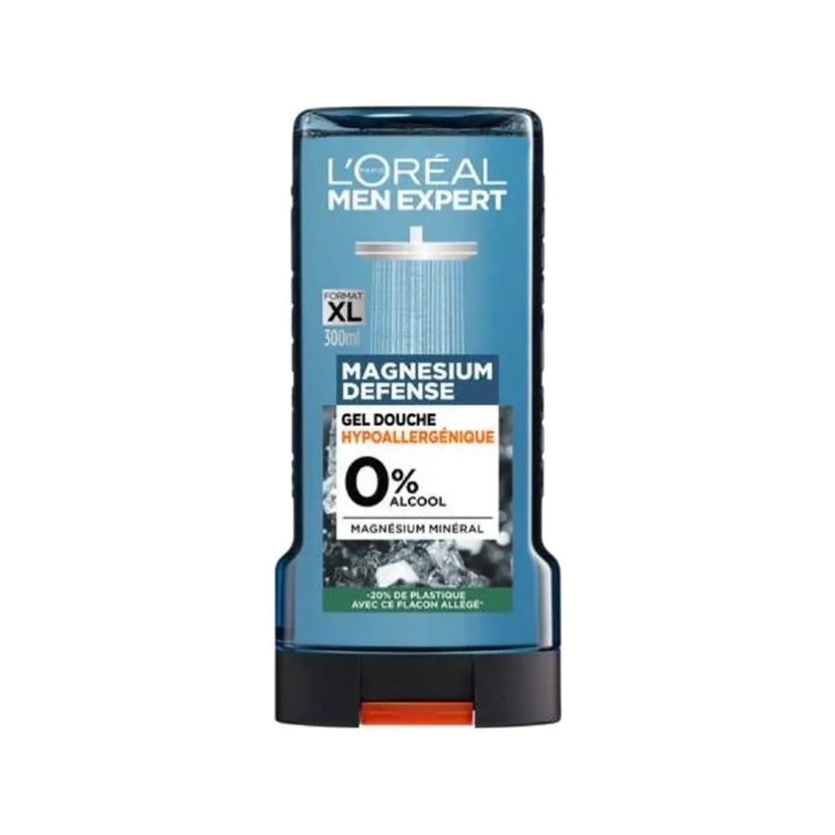 L'Oréal Paris Gel Douche Creme Hypoallergenique pour Homme 300 ml Gel douche crème hypoallergénique L'Oréal Paris pour homme 300 ml