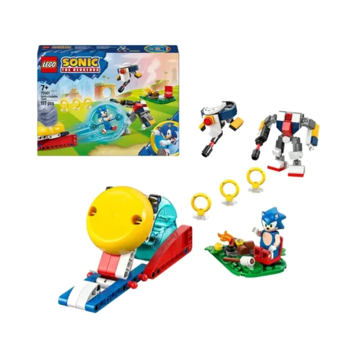 LEGO Sonic 77001 Conflit au feu de camp de Sonic LEGO Sonic 77001 Conflit au feu de camp de Sonic – LEGO