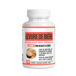 Levure de Bière Sélénium & Zinc – Cheveux, Peau, Ongles & Énergie (Complexe B)