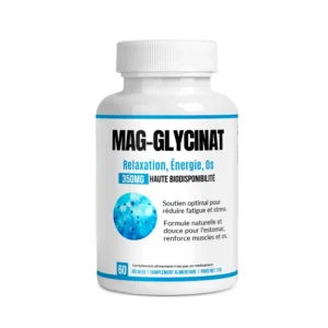 Magnésium Glycinate – Sommeil, Relaxation & Soutien Osseux – AlphaVital