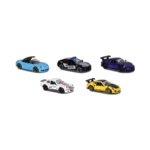 علبة Majorette من 5 سيارات Porsche Premium مصغّرة 1/64 – Majorette