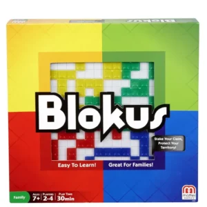 Mattel Games Blokus, jeu de stratégie de 2 à 4 joueurs – Mattel Games